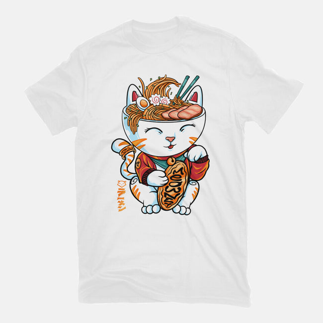 Lucky Noodles-womens fitted tee-spoilerinc