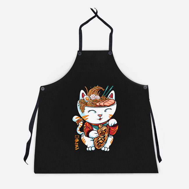 Lucky Noodles-unisex kitchen apron-spoilerinc