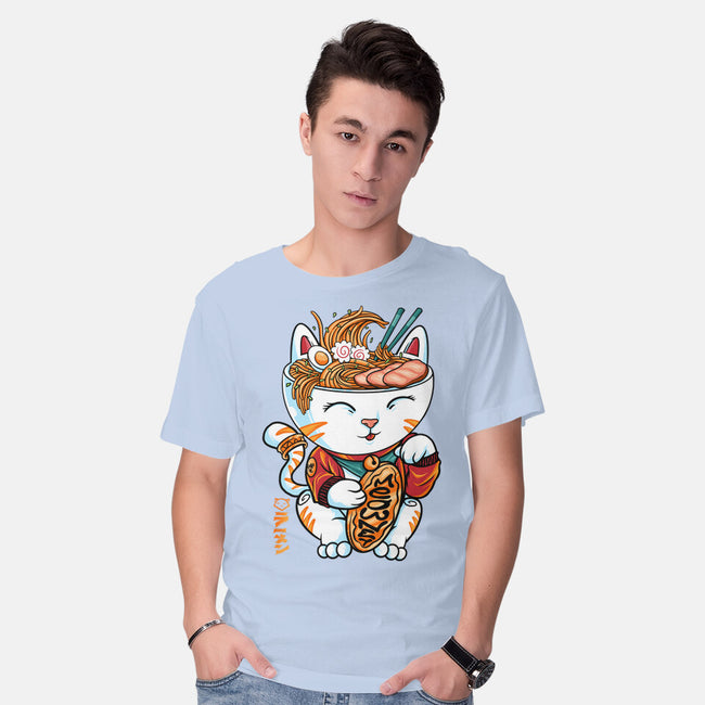 Lucky Noodles-mens basic tee-spoilerinc