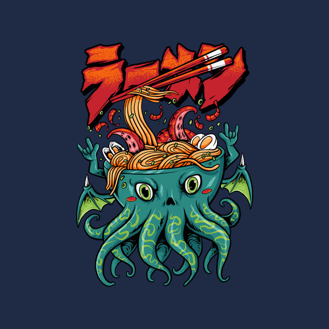 Cthulhu Noodles-none polyester shower curtain-spoilerinc