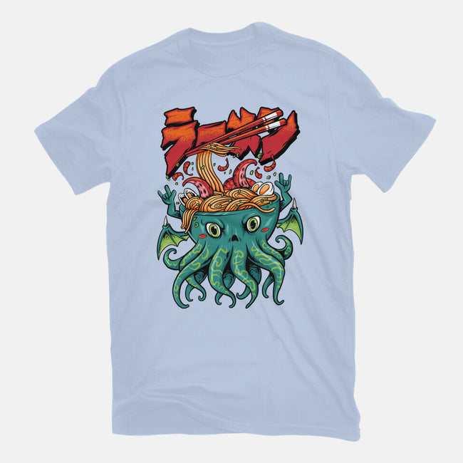 Cthulhu Noodles-womens basic tee-spoilerinc