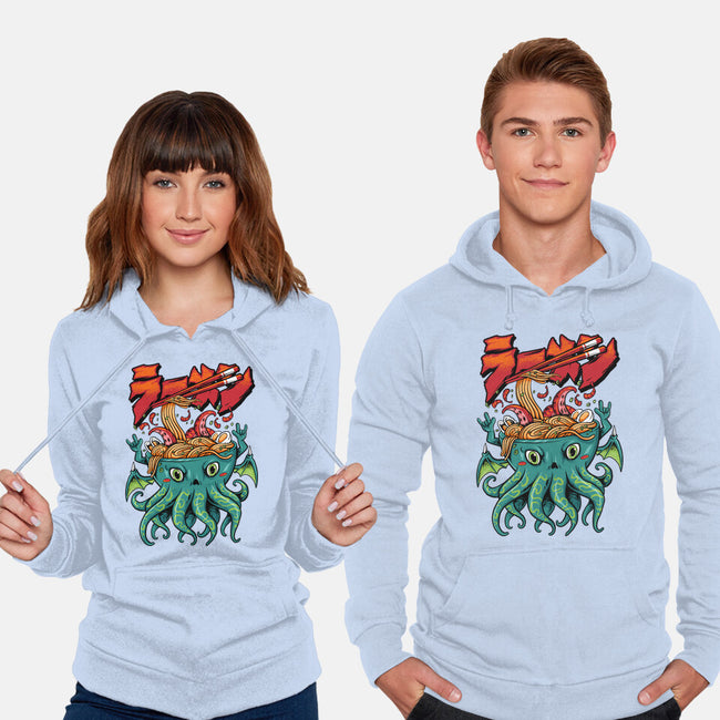 Cthulhu Noodles-unisex pullover sweatshirt-spoilerinc