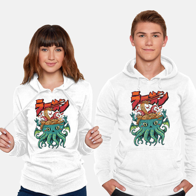 Cthulhu Noodles-unisex pullover sweatshirt-spoilerinc