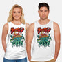 Cthulhu Noodles-unisex basic tank-spoilerinc