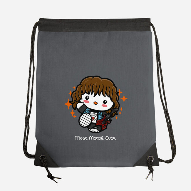 Most Metal Kitty-none drawstring bag-Boggs Nicolas