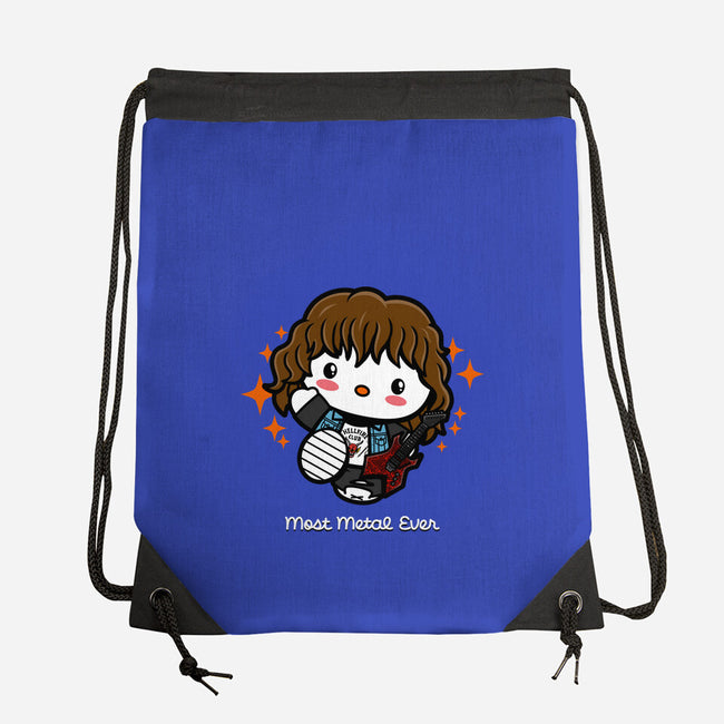 Most Metal Kitty-none drawstring bag-Boggs Nicolas