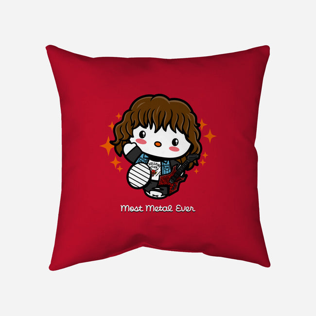 Most Metal Kitty-none removable cover w insert throw pillow-Boggs Nicolas