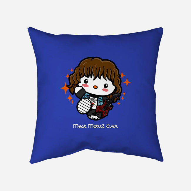 Most Metal Kitty-none removable cover w insert throw pillow-Boggs Nicolas