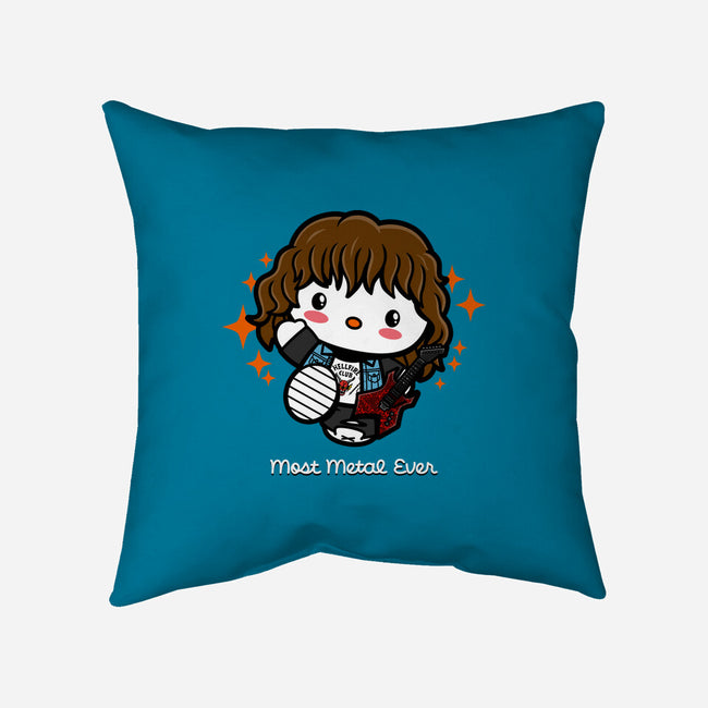 Most Metal Kitty-none removable cover w insert throw pillow-Boggs Nicolas