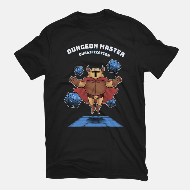 Dungeon Master Qualification-mens basic tee-FunkVampire