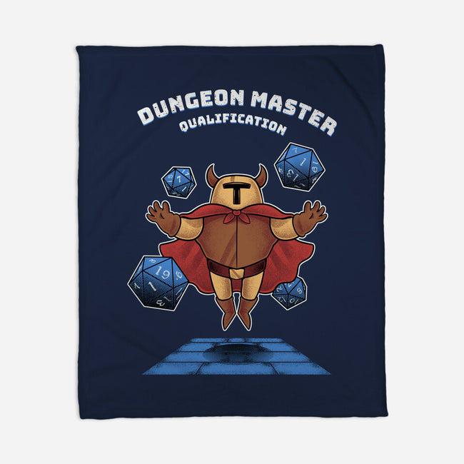 Dungeon Master Qualification-none fleece blanket-FunkVampire