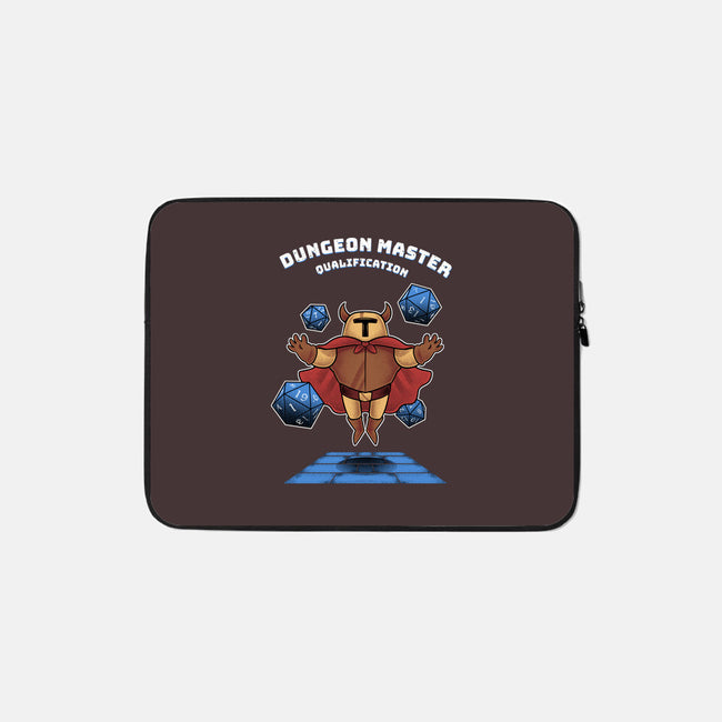 Dungeon Master Qualification-none zippered laptop sleeve-FunkVampire