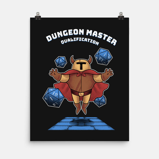 Dungeon Master Qualification-none matte poster-FunkVampire