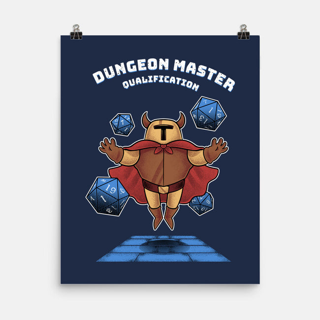 Dungeon Master Qualification-none matte poster-FunkVampire