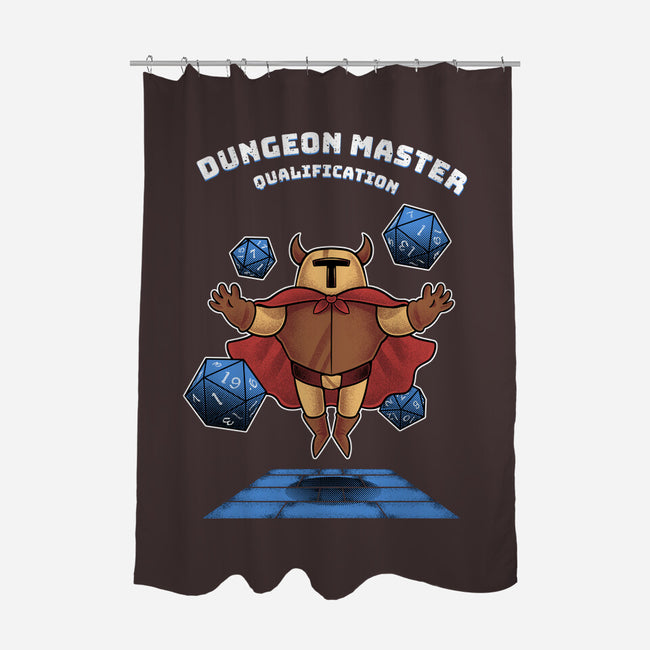 Dungeon Master Qualification-none polyester shower curtain-FunkVampire