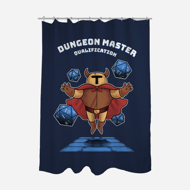 Dungeon Master Qualification-none polyester shower curtain-FunkVampire