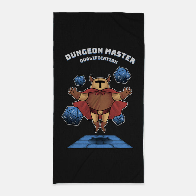 Dungeon Master Qualification-none beach towel-FunkVampire