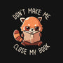 Don't Make Me Close My Book-baby basic tee-koalastudio