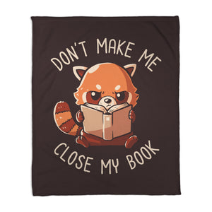 Don't Make Me Close My Book