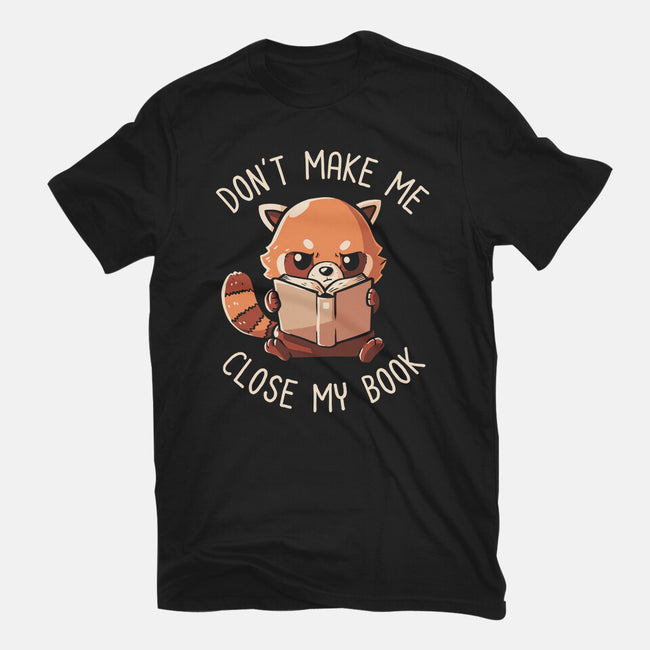 Don't Make Me Close My Book-womens basic tee-koalastudio
