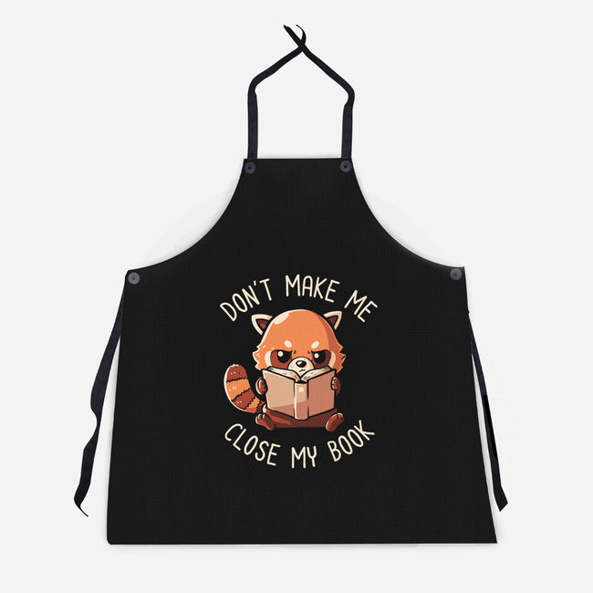 Don't Make Me Close My Book-unisex kitchen apron-koalastudio
