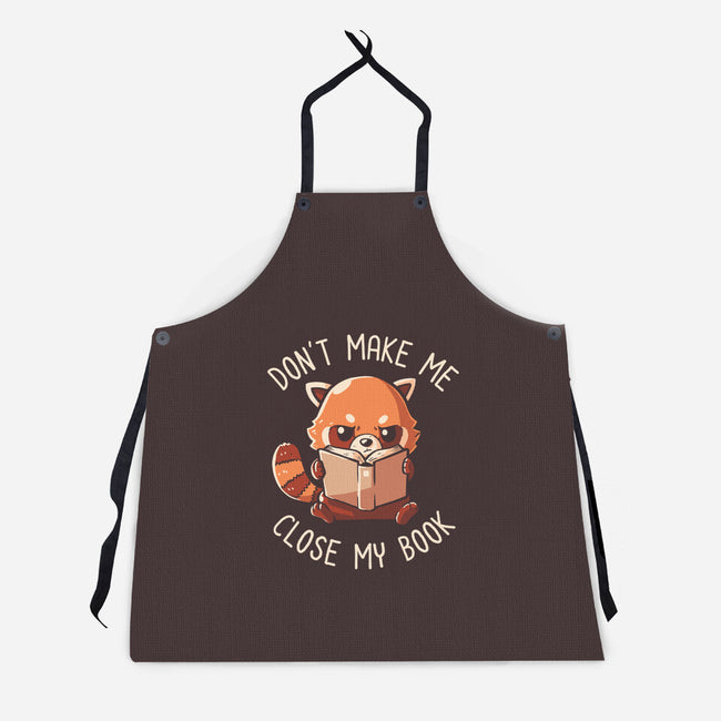 Don't Make Me Close My Book-unisex kitchen apron-koalastudio