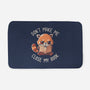 Don't Make Me Close My Book-none memory foam bath mat-koalastudio