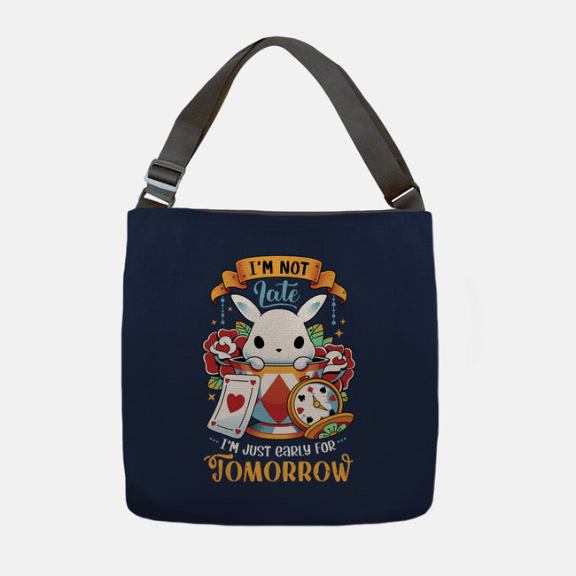 Wondrous Rabbit-none adjustable tote bag-Snouleaf