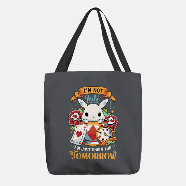 Wondrous Rabbit-none basic tote bag-Snouleaf