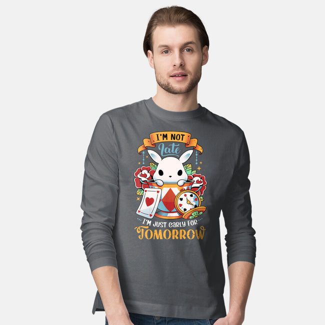 Wondrous Rabbit-mens long sleeved tee-Snouleaf