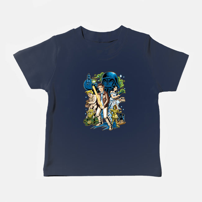 Crazy Space-baby basic tee-Andriu