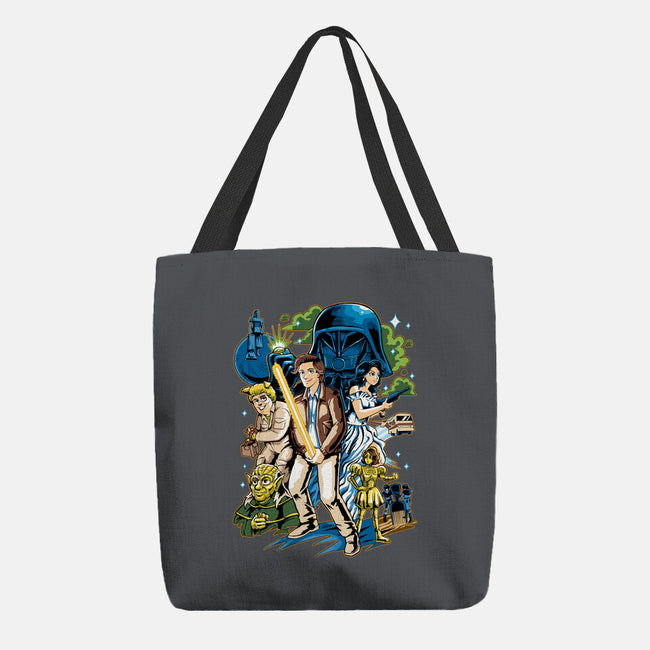 Crazy Space-none basic tote bag-Andriu