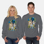 Crazy Space-unisex crew neck sweatshirt-Andriu