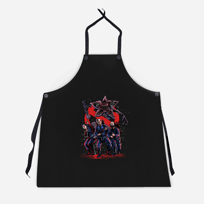 Gorgonbusters-unisex kitchen apron-zascanauta
