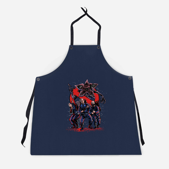 Gorgonbusters-unisex kitchen apron-zascanauta