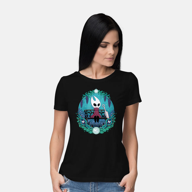 The Princess Protector-womens basic tee-Zaia Bloom