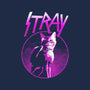 Neon Cat-none drawstring bag-retrodivision