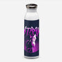 Neon Cat-none water bottle drinkware-retrodivision