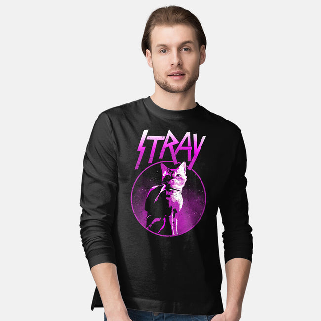 Neon Cat-mens long sleeved tee-retrodivision