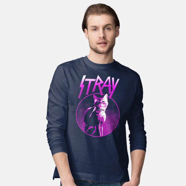 Neon Cat-mens long sleeved tee-retrodivision