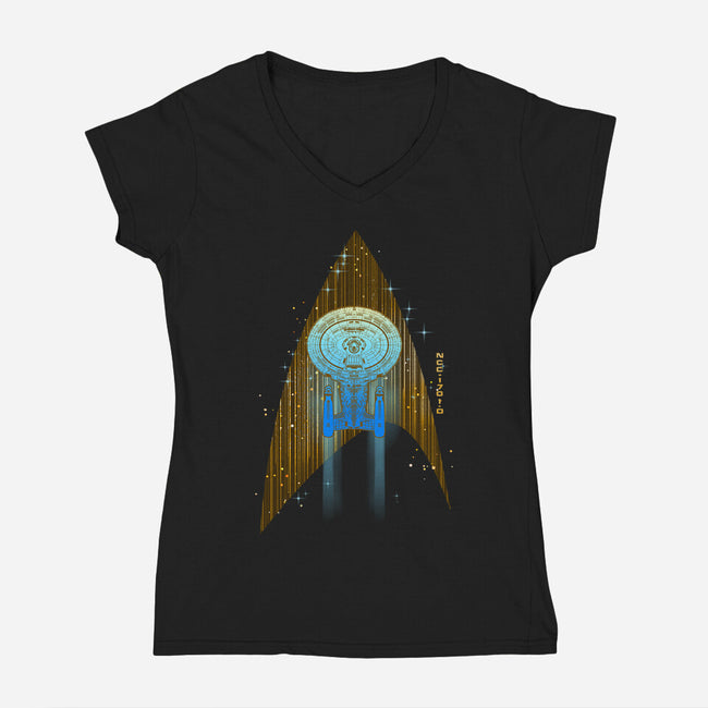 The Best Generation-womens v-neck tee-Ionfox
