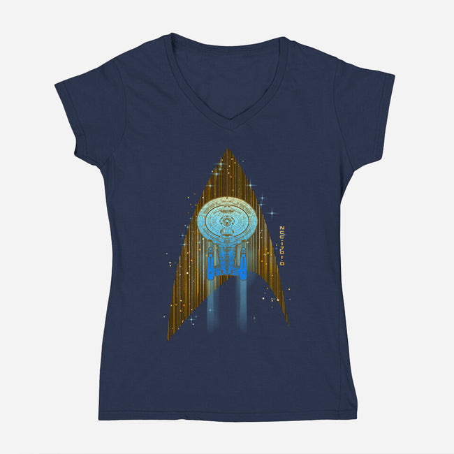 The Best Generation-womens v-neck tee-Ionfox