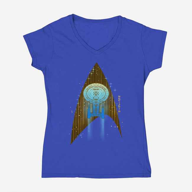 The Best Generation-womens v-neck tee-Ionfox