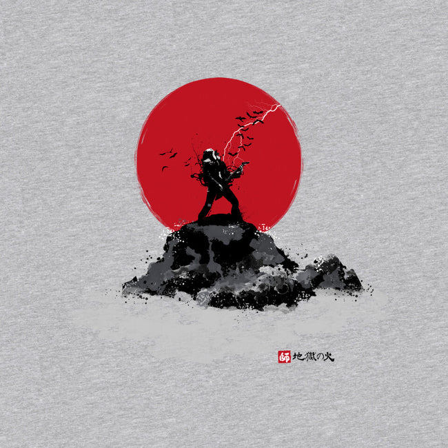 Sumi-e Master-womens v-neck tee-retrodivision