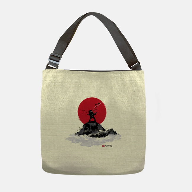 Sumi-e Master-none adjustable tote bag-retrodivision