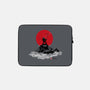 Sumi-e Master-none zippered laptop sleeve-retrodivision