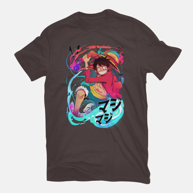 King Of Pirates-womens basic tee-Kabuto Studio