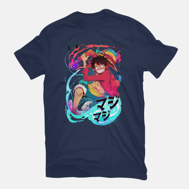 King Of Pirates-womens fitted tee-Kabuto Studio