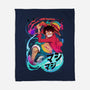 King Of Pirates-none fleece blanket-Kabuto Studio