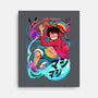 King Of Pirates-none stretched canvas-Kabuto Studio